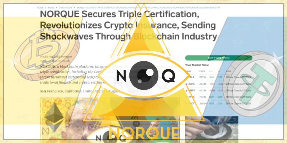 Norque to Launch First Blazing Fast, Secure AI and ML-Enabled Blockchain, DEX, CEX, Instant Payment via Cryptocurrency Application and Real Usability Coin/Token with Insurance Integration for Users and Stakeholders