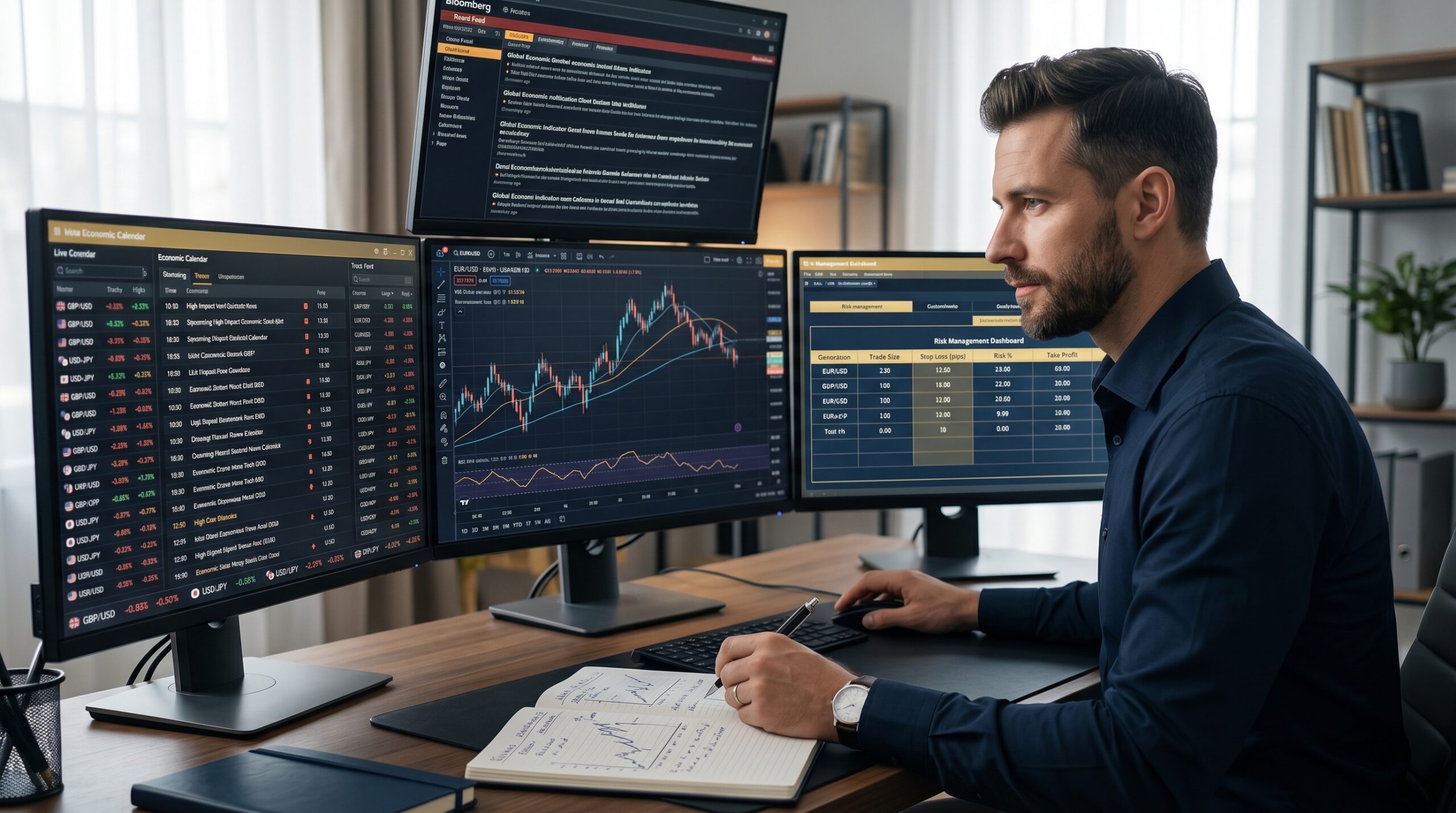 XM broker review: trading platform interface screenshot.