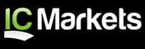 IC Markets logo on a computer screen