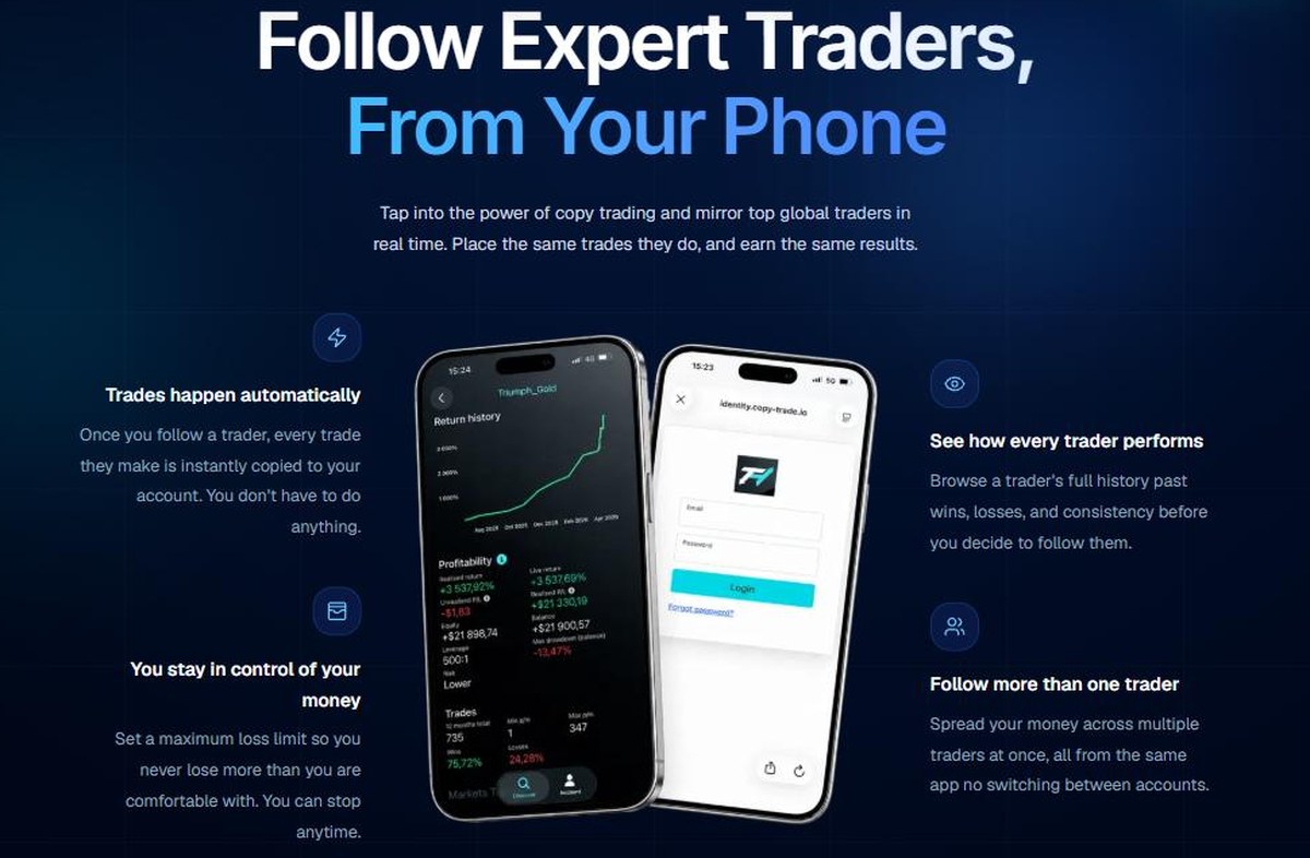Liquid Brokers Social copy trading app